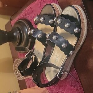 Marc Fisher platform espadrilles.